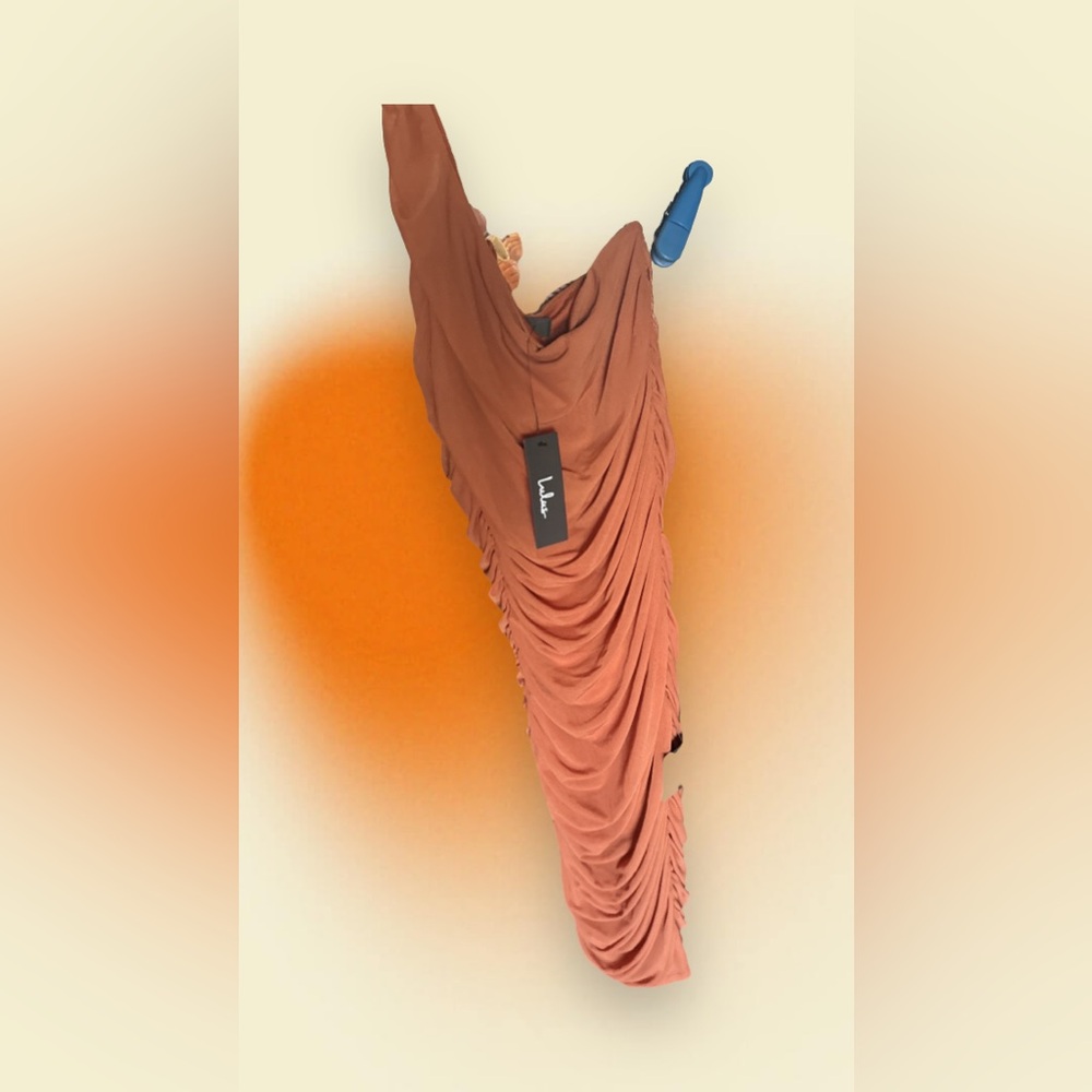 Dark orange/ brown Lulus dress